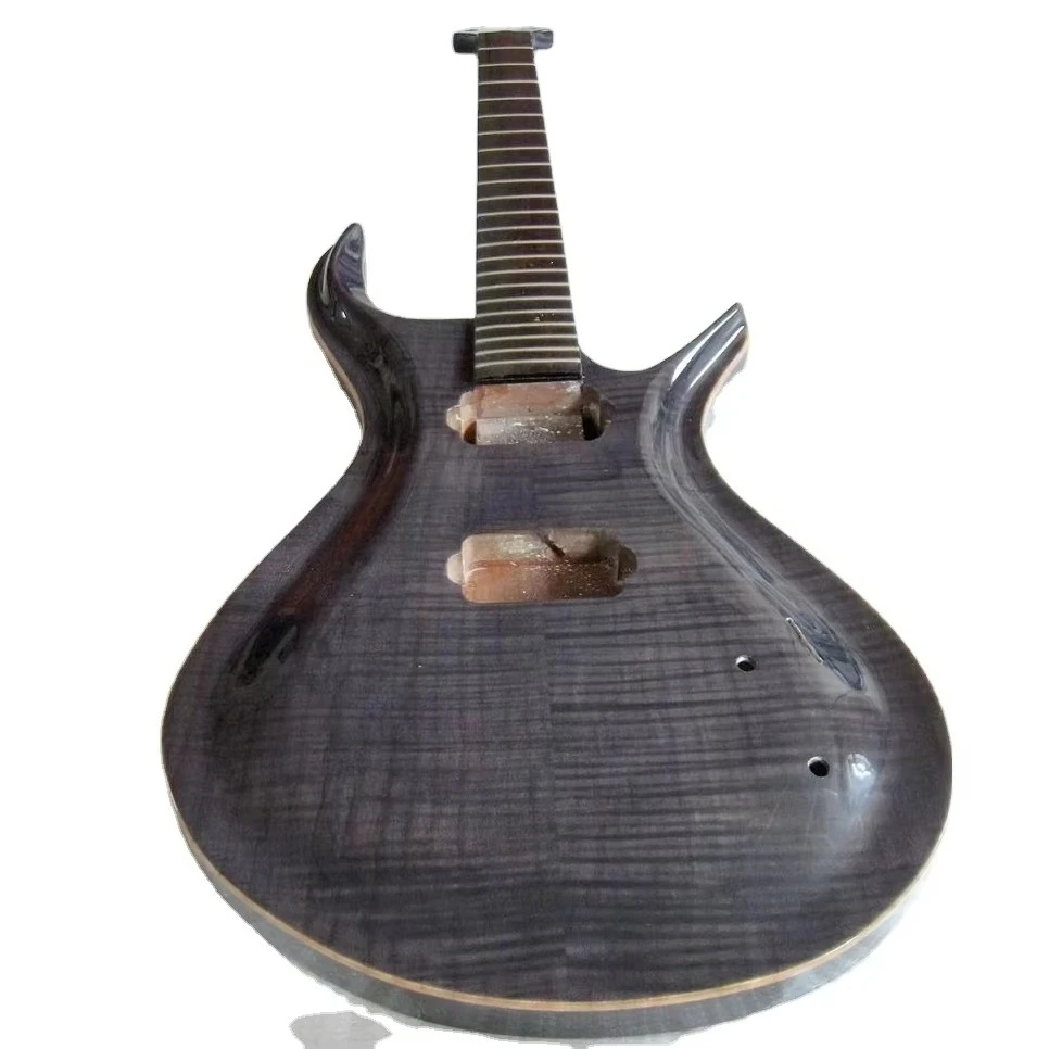 

STLF 6 String CNC Carved Unfinished Electric Guitar