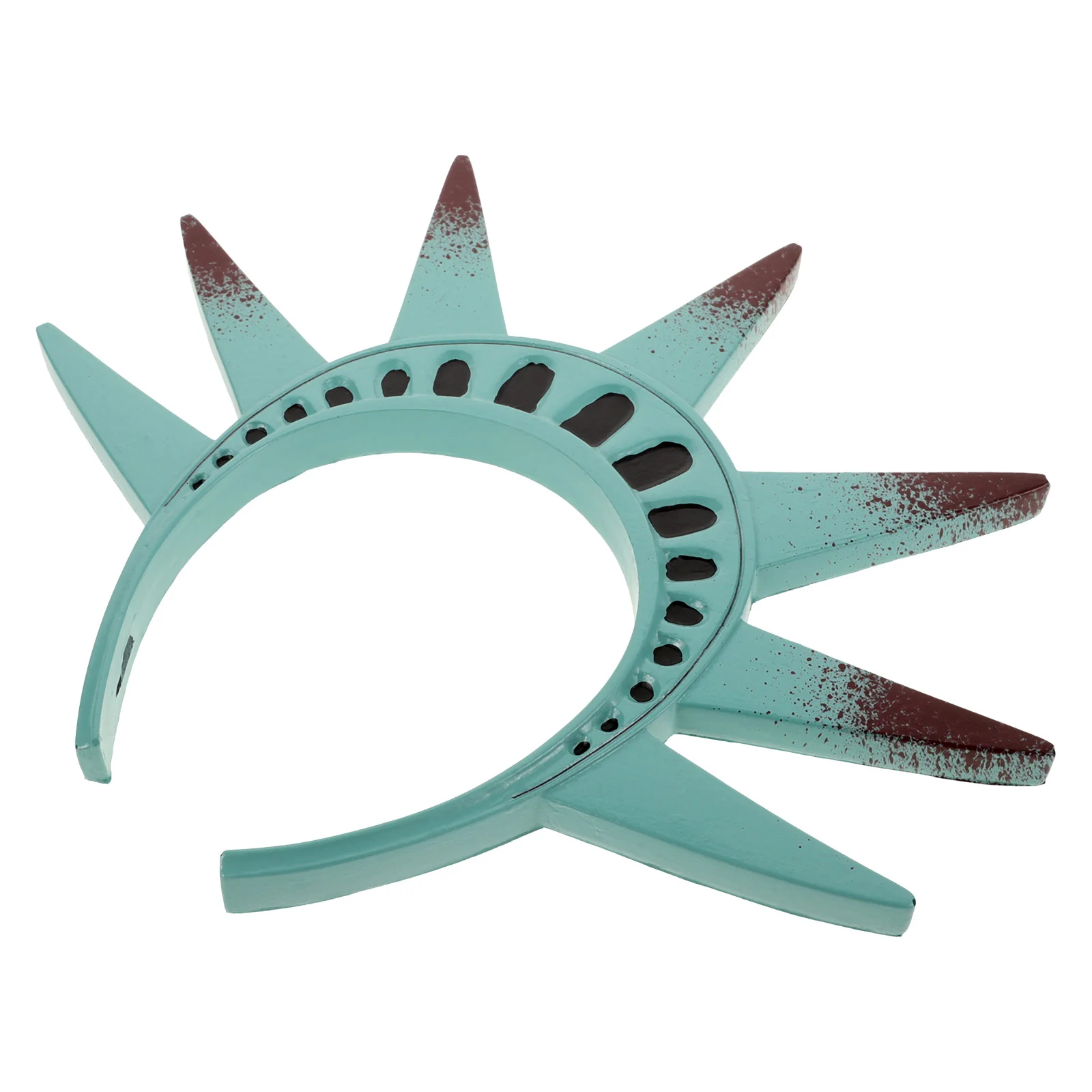 Goddess Headband Tourist Costume Kids Girls Statue of Liberty Torch Wedding Headpiece Hat Cosplay City Souvenir Statues Miss