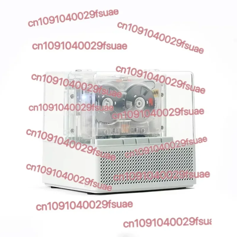 

Tape Reader Bluetooth Speaker 2-in-1 Retro Table with Nostalgic Card Plug-in Feelings