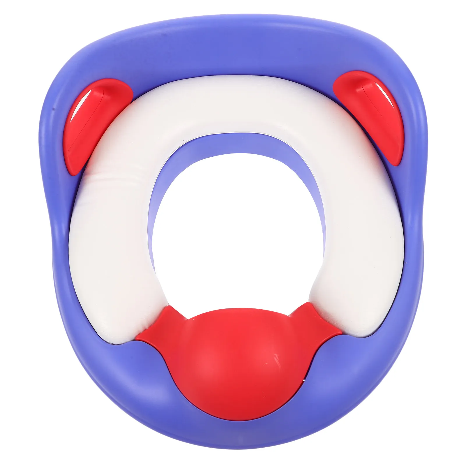 

Детское сиденье-горшок из ПВХ для приучения к туалету, портативное сиденье для малышей с ручкой, нескользящей подкладкой, дорожное сиденье-кольцо для малышей