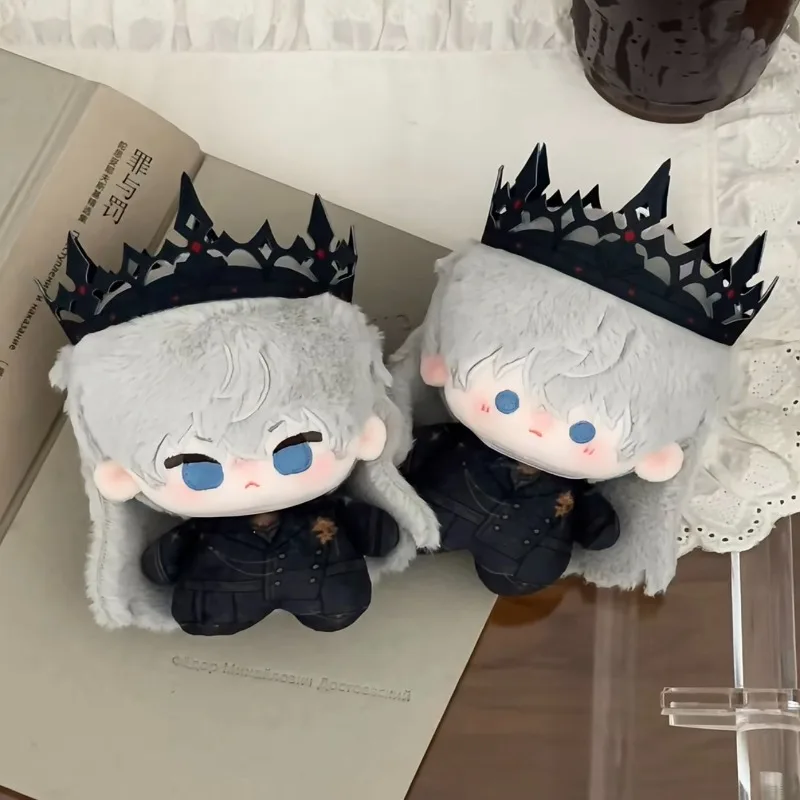 

Love and Deepspace Eclipsed King Xavier Attribute 10cm Printed Cotton Doll Cute Collectible Plush Doll Gift for Game Fans