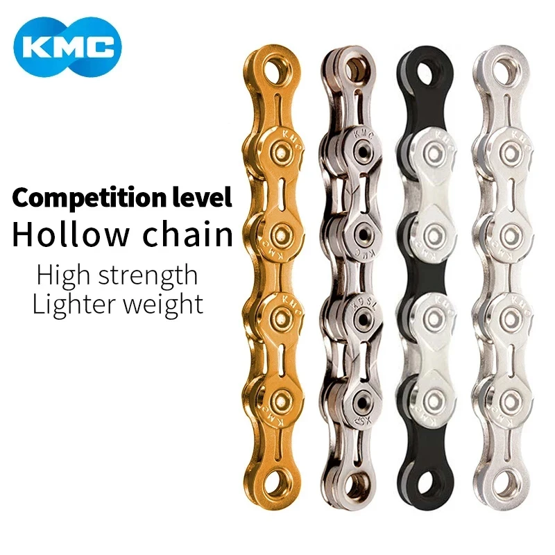 KMC Bike Chain X8 X9 X10 X11 X12 Bicycle Chain 8V 9V 10V 11V 12V Chains MTB Road Bike Crankset For Shimano SRAM Bikes Parts