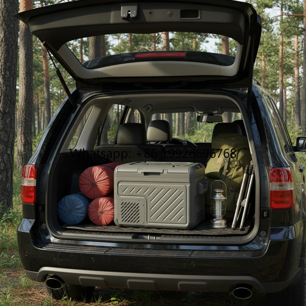 

DC 12V/24V AC 100-240V Auto Camping Road Compressor Cooler Freezer Portable Mini Car Cooler BYD Fitment