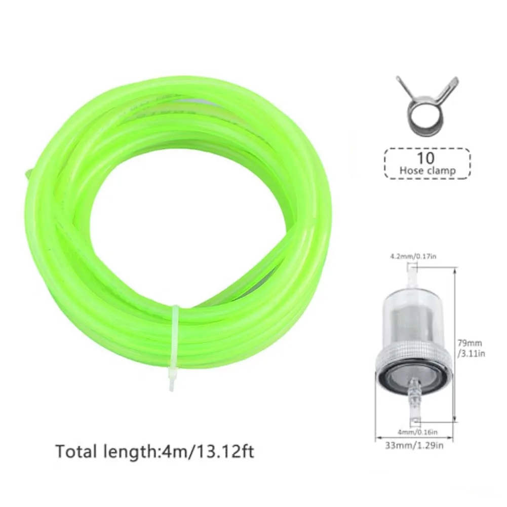 Car Air Parking Heater Tube Replacement Diesel Heater Fuel Pipe Hose Clip Kit Heater Fuel Line Auto Electrical Equipment