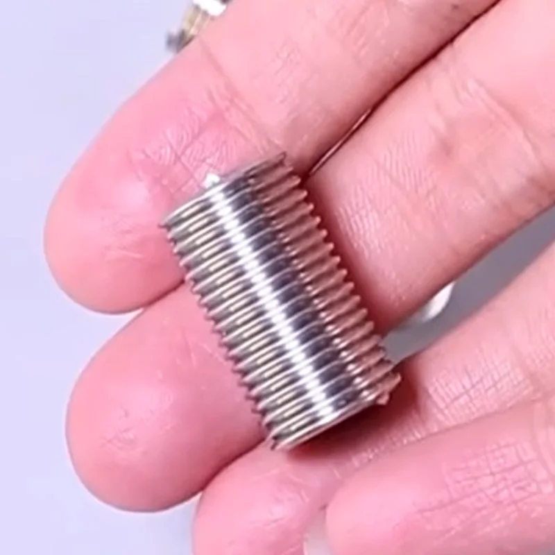 2/3/5/10/20pcs Fine Thread Helicoil Thread Insert M6 M8 M10 M12 M14 304 Stainless Steel Thread Repair Wire Insert