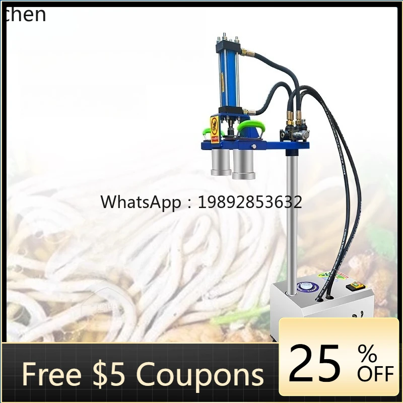 

ABB Fully Automatic Commercial Ramen Noodle Machine Electric Hydraulic Stainless Steel Hot Pot Noodle Maker