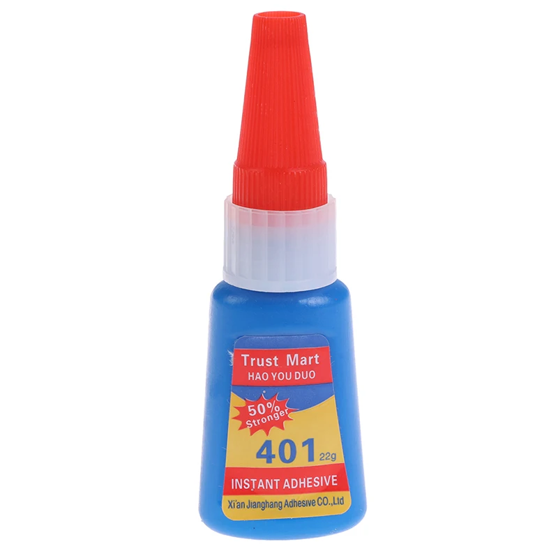20ml Super Cola Líquida 401 Cola Forte Instantânea Bond Couro DIY Gel Adesivo