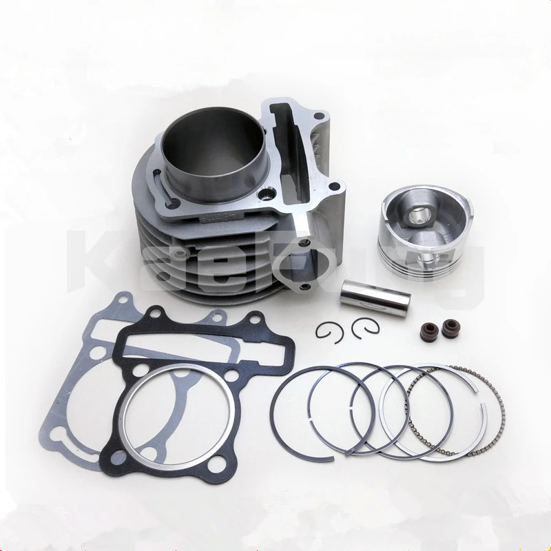 Motorcycle Cylinder 150 Modified 180 Sets GY6-125 Ghost Fire Scooter ATV Accessories Universal 55/58.5/61mm Bore Engine Barrel