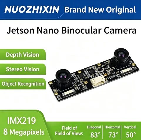 IMX219 Stereo Camera for Jetson Nano 8MP Binocular Camera Depth Vision Stereo Vision AI Vision Application Brand New Original