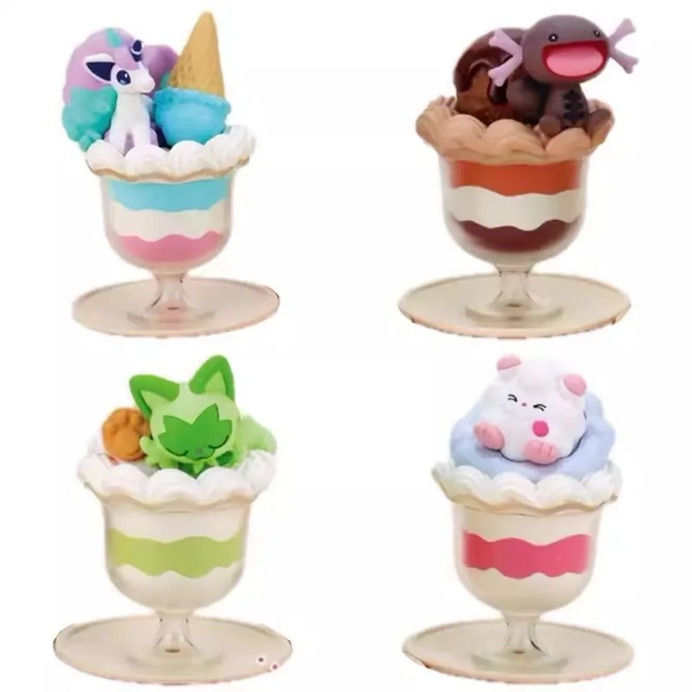 Pokemon Yummy Sweets Mascot Blind Box Mini Figure Sprigatito Ponyta Kawaii Desk Ornament Collectible Toy Surprise Gift view 6