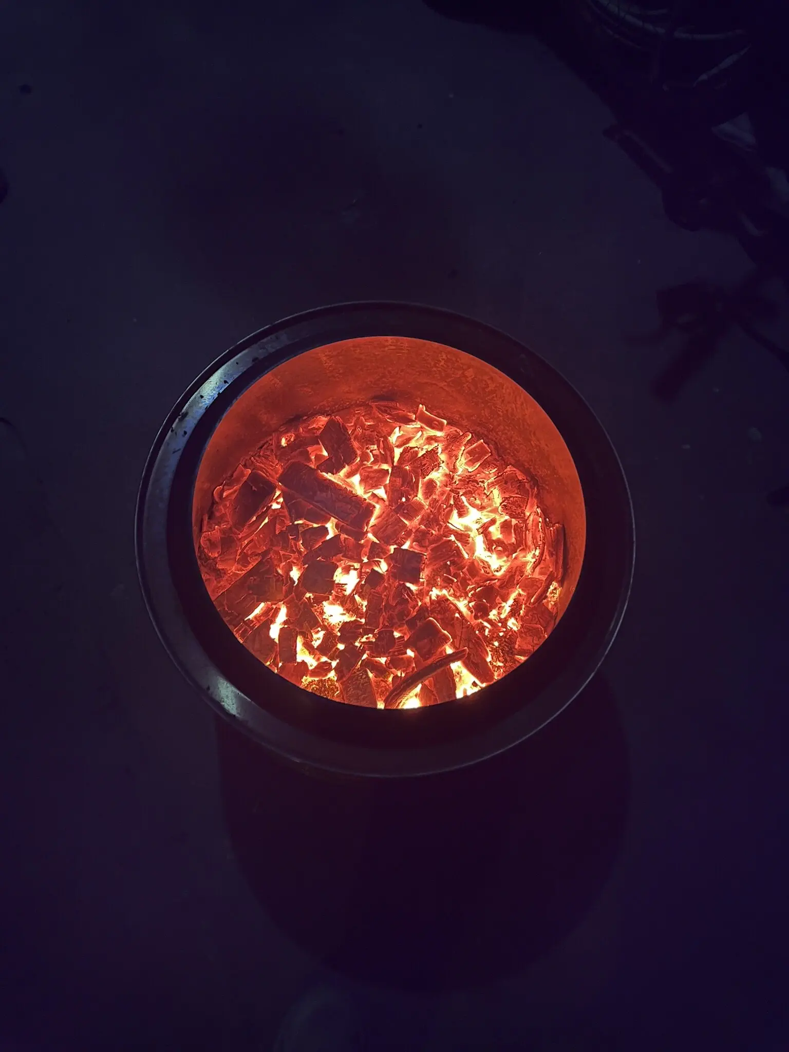 

Outdoor Camping Stainless Steel Fire Pit Portable Windproof BBQ Grill Iron Hand Warmer Courtyard Bonfire Stove