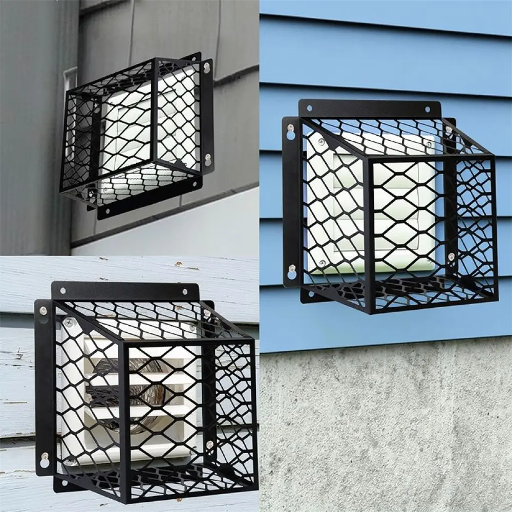 Dryer Ventilation Exhaust Guard Bird Proof Cover Outdoor Duct Protector 3 To 4 Inch Mesh Screen Safety Cap Home