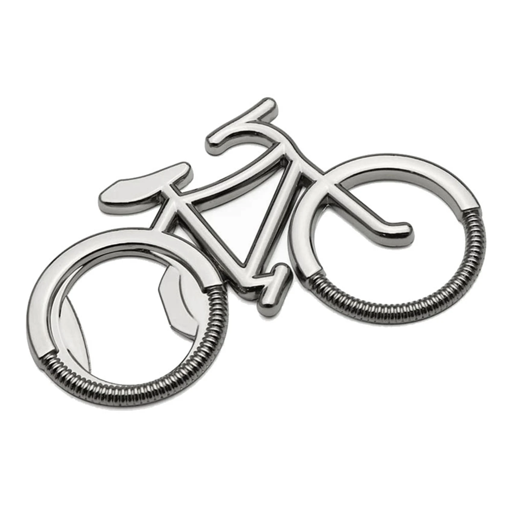 

40Pcs/Lot Metal Beer Bottle Opener Cute Bike Bicycle Keychain Key Rings For Bottle Openers Creative Gift For Cycling-AT36
