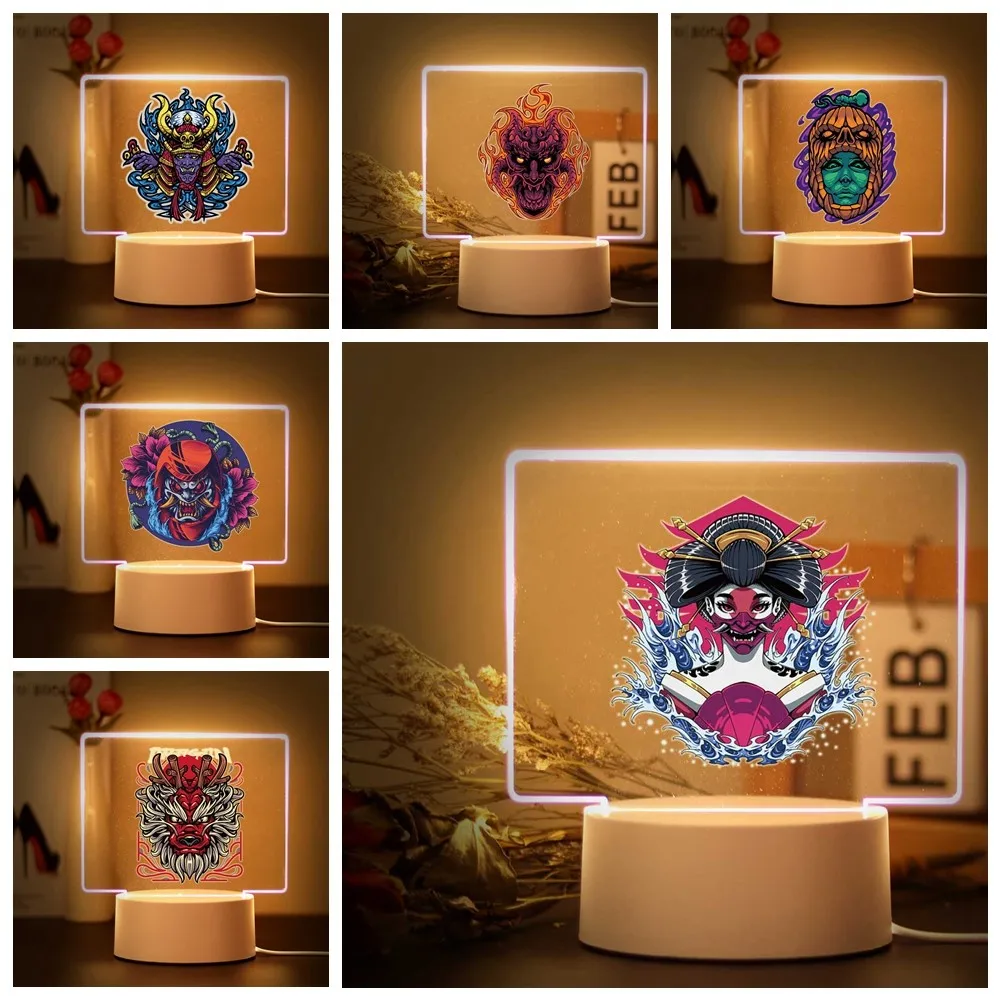 1 pc hot Nakshatra Color Changeable Table Lamp Bedroom Manga Anime Figure Night Lights Children Gift