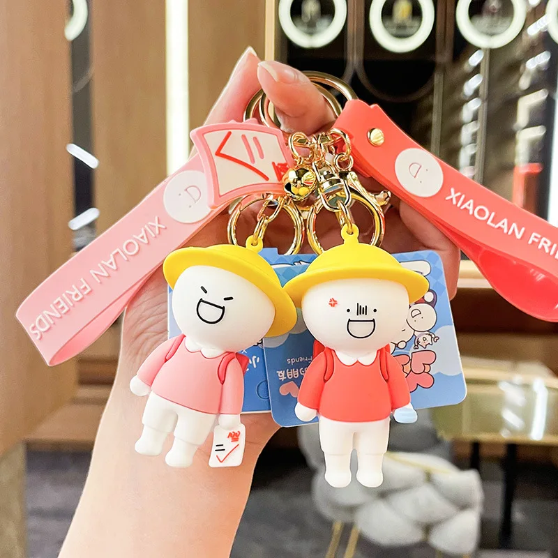 

miniso Xiaolan and his friends keychain pendants, cool plush gifts, exquisite bags and pendants