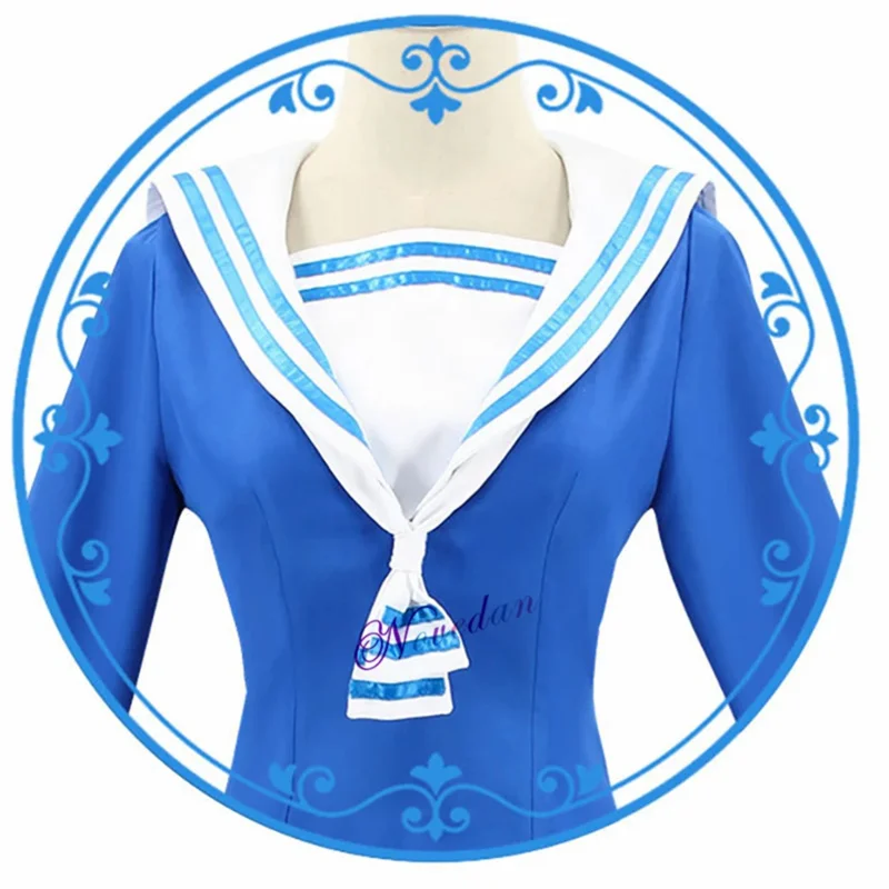 Disfraz de Anime de cesta de frutas para mujer, uniforme de Cosplay de Tohru Honda, JK Girl, uniforme escolar, disfraz de marinero, accesorios de peluca