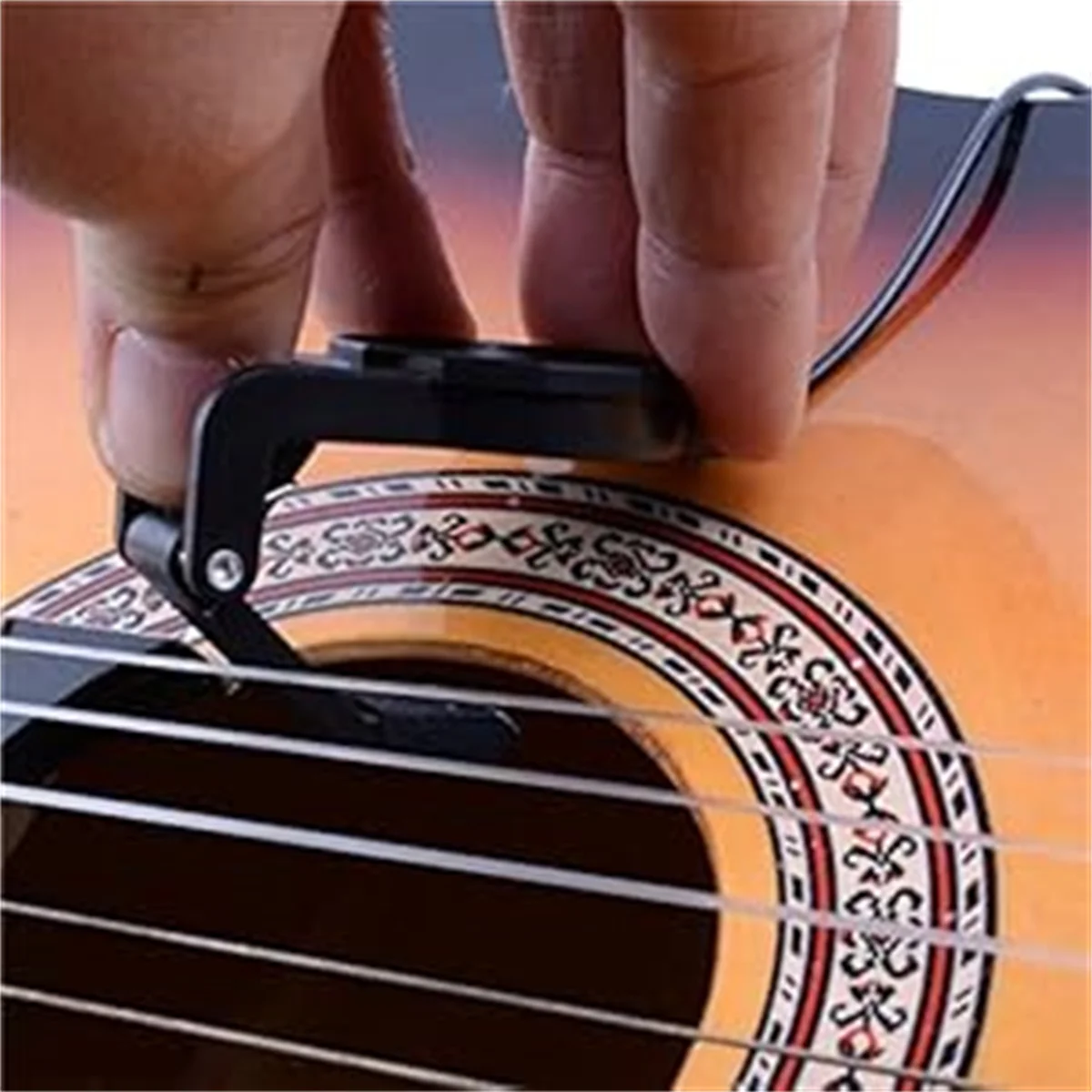 Miwayer Clip-On Pickup: Contact Microphone Transducer for Acoustic Guitar, Violin & Ukulele – Essential Instrument Accessory