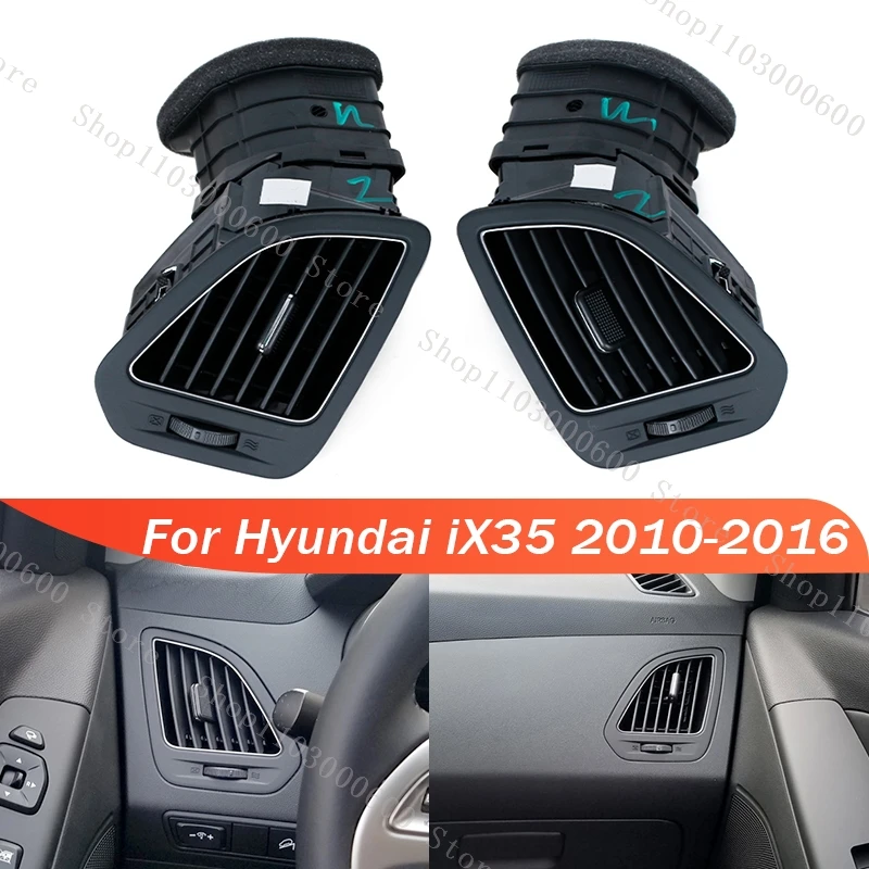 For Hyundai iX35 2010-2016 Car Front Dashboard A/C Air Conditioner Outlet Air Conditioning Vents Frame