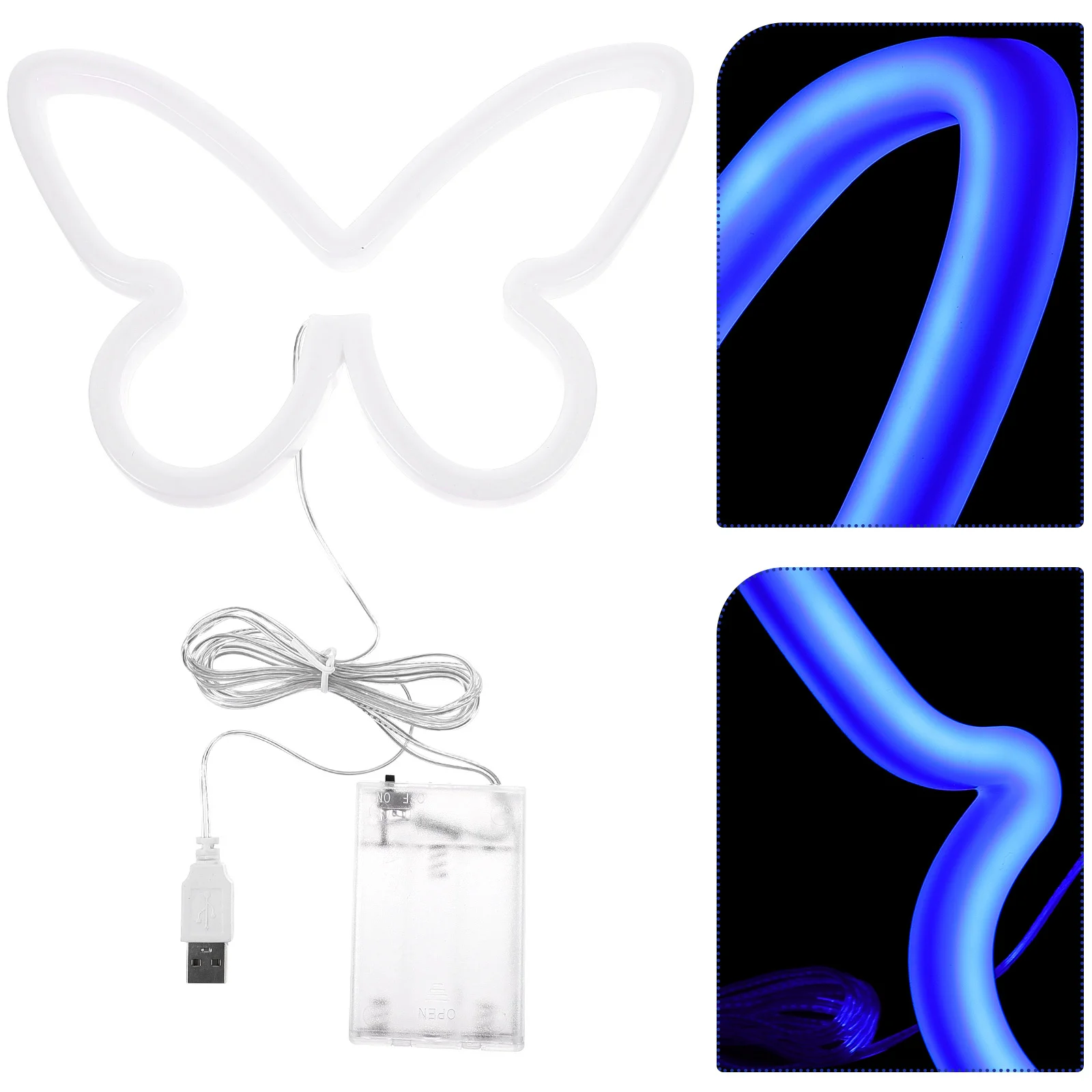 

LED Neon Lights Butterfly Room Decor Signs for Bedroom Home Decoration Cute