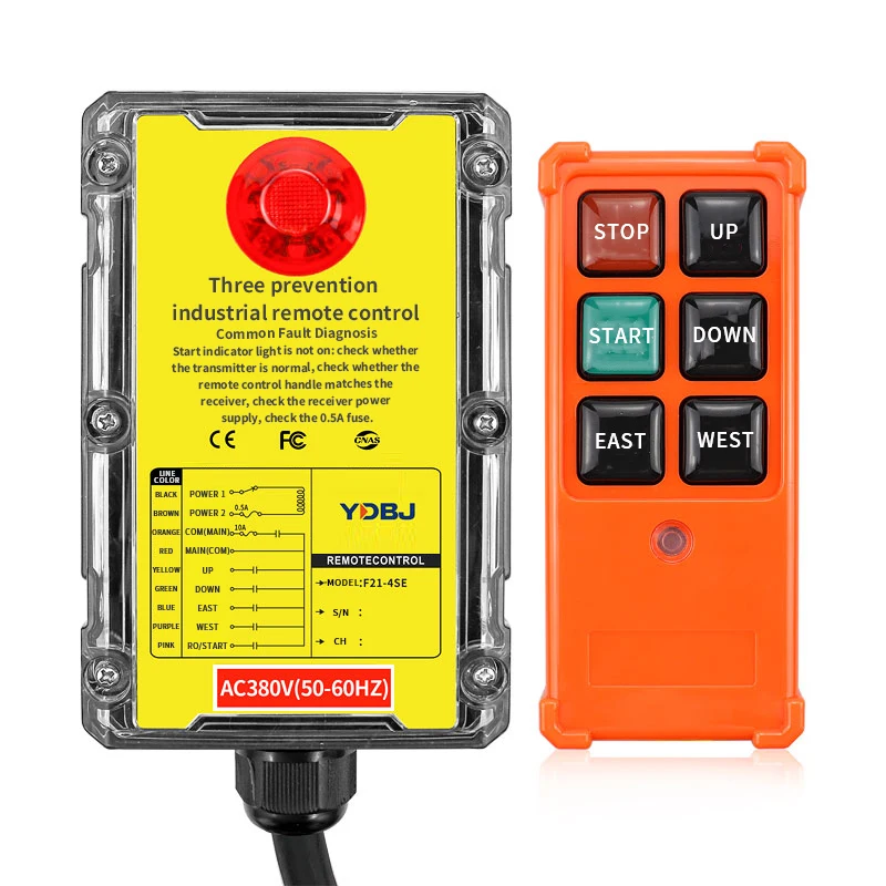 F21-4SE Industrial Remote Control Simple and Easy to Operate for Large Mechanical Equipment Special Crane Application