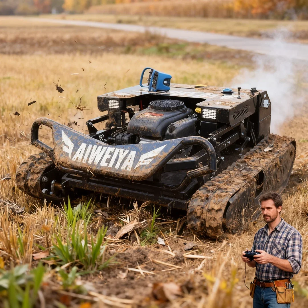 

Customized EPA Euro V All-Terrain Flail Lawn Mower Wireless Remote Control High Power Engine for Lawn Orchard Farm Yard