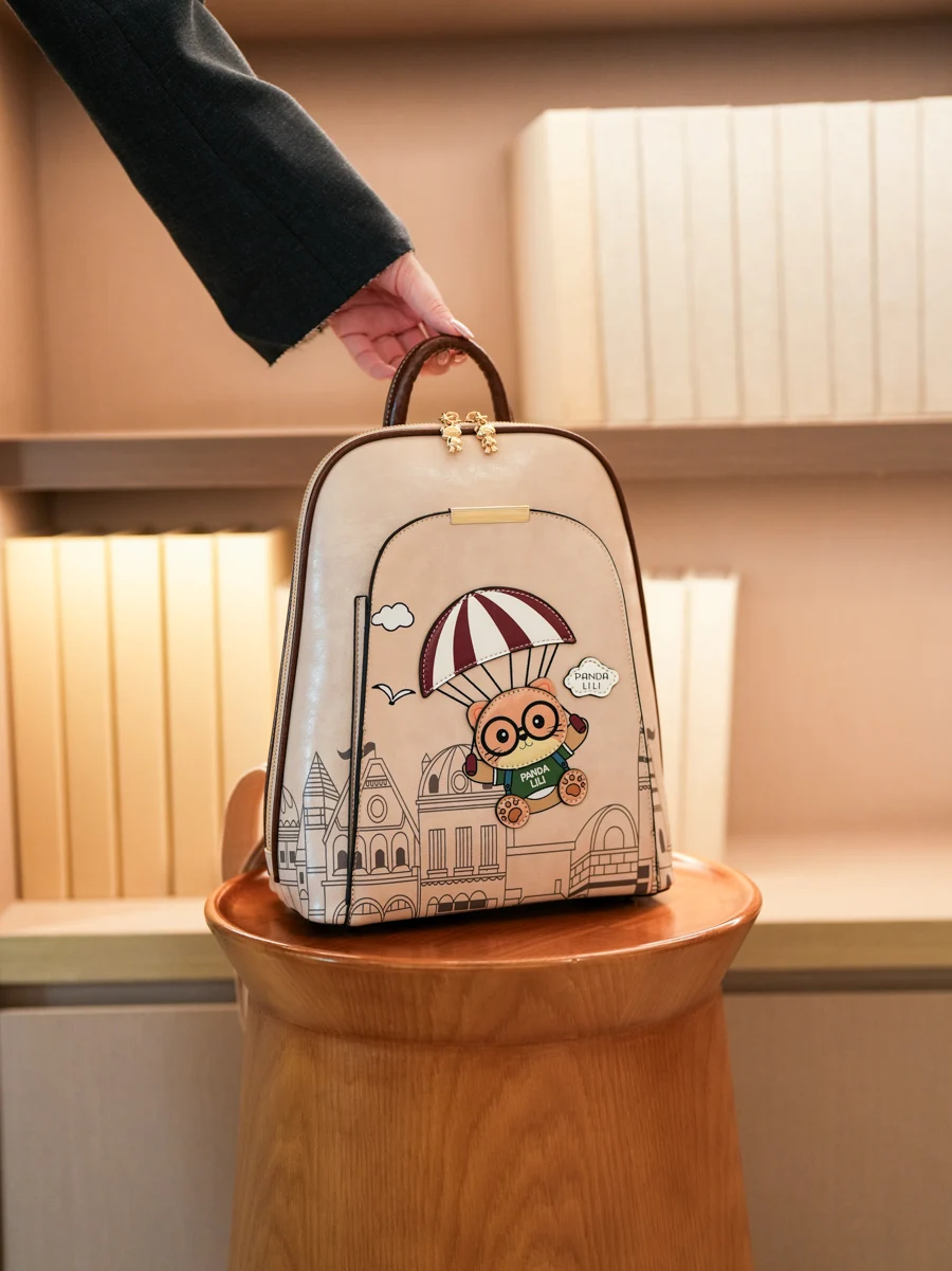 sac-a-dos-tendance-grande-capacite-pour-femme-ideal-pour-les-trajets-quotidiens-et-les-voyages-motif-ours-de-dessin-anime-sac-a-livres-polyvalent-style-coreen-nouvelle-collection-2025