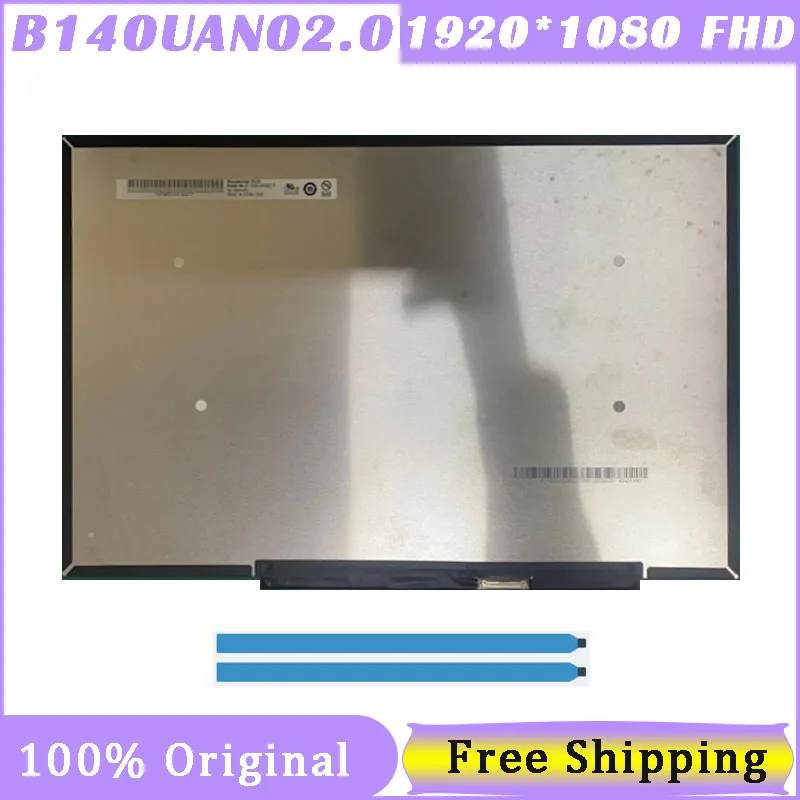 14 Inch Slim LCD Laptop For B140UAN02.0 Compatible With Display Laptop Lcd Screen Panel 1920*1080 FHD 30 Pin EDP