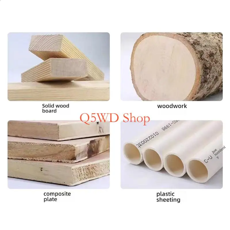 

Q5WD 4 шт. 1/4 дюйма, набор регулируемых зенковок с шестигранным хвостовиком, сменные сверла для работы по дереву