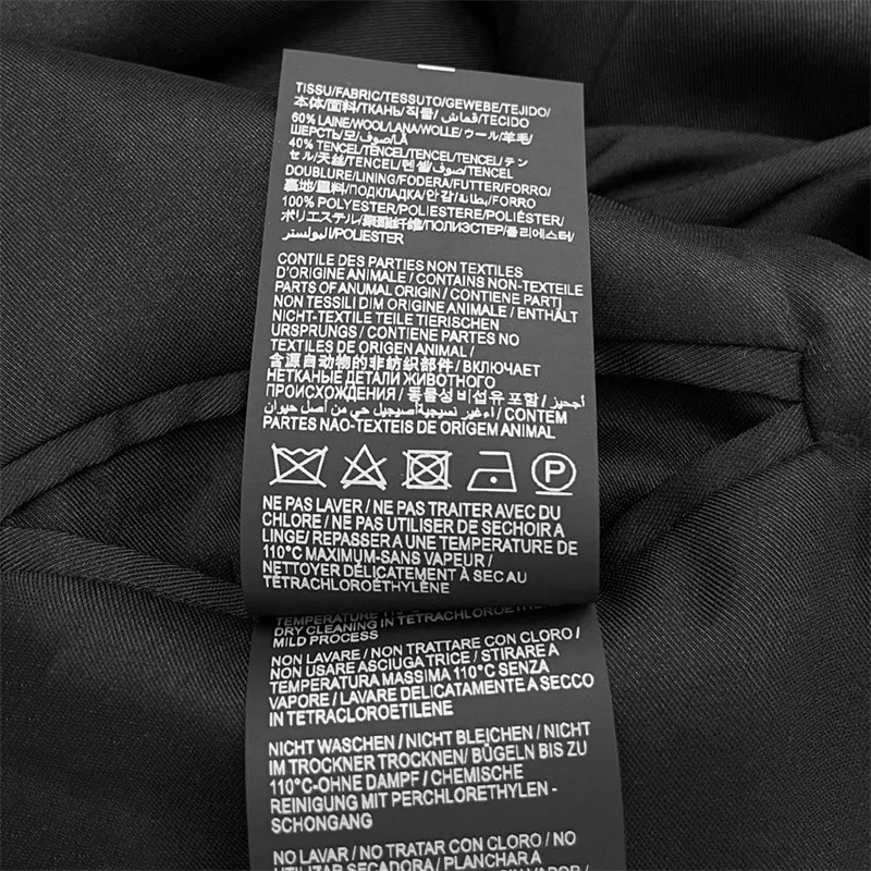 Damenjacke Neuer Winter 2025, zweireihig, schmal geschnitten, langärmelig, Oberteil aus Wollmischung, karierte Damen-Anzugjacke, Y2K-Damenmantel