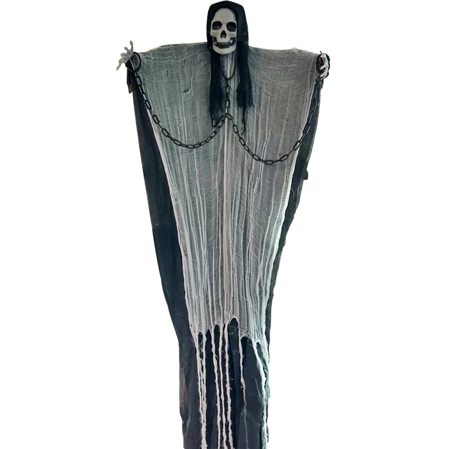 Halloween Props Hanging Ghost Chains Hanging Ghost Festival Pendants Haunted House Decorations Glowing Sound Halloween