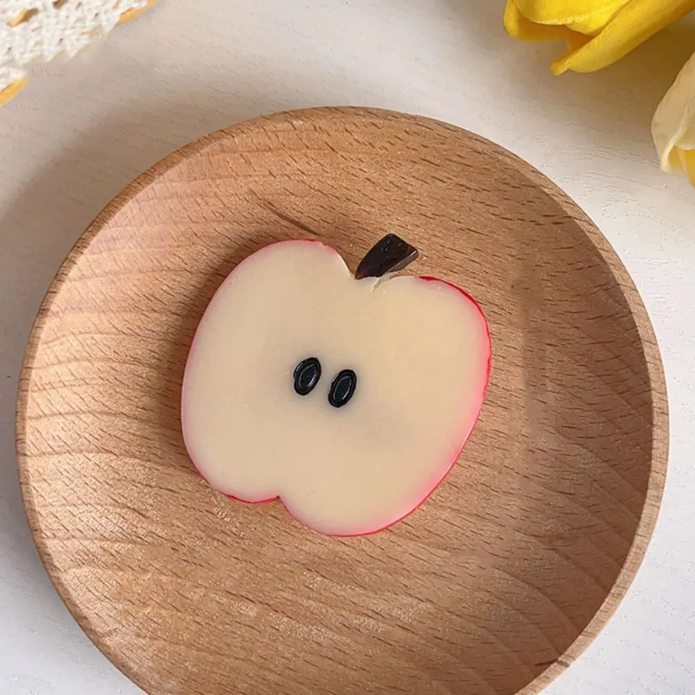 Lovely Cherry Simulation Fruit Hairpin Peach Lemon Cute Hair Clip Child Duckbill Clip Photo Props Daily