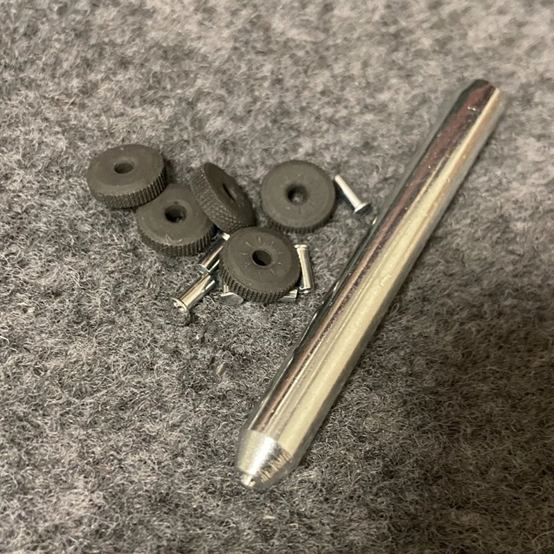 Install Lighter Fire Wheel's Rivets Set For Zippo Gas Lighter Punch/Steel Wheel/Rivet Tool Kit Inner Parts Repair Gadgets