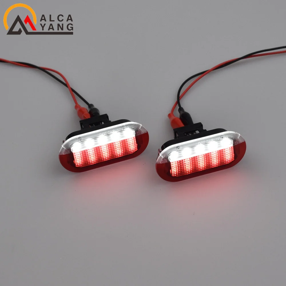 2 Stück LED-Türbeleuchtung Unterwarnleuchten für VW Golf 4 Polo Mk4 Bora 6R 1J0 949 105a 1j0949105a 1j0947413 1J0 947 413 – Detail 6