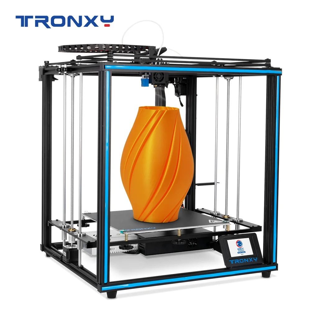 Tronxy X5SA 3D Printer DIY Kit Large Build Size 400x400x400mm Full Metal High Precision Fast Acceleration 3D Printer kit