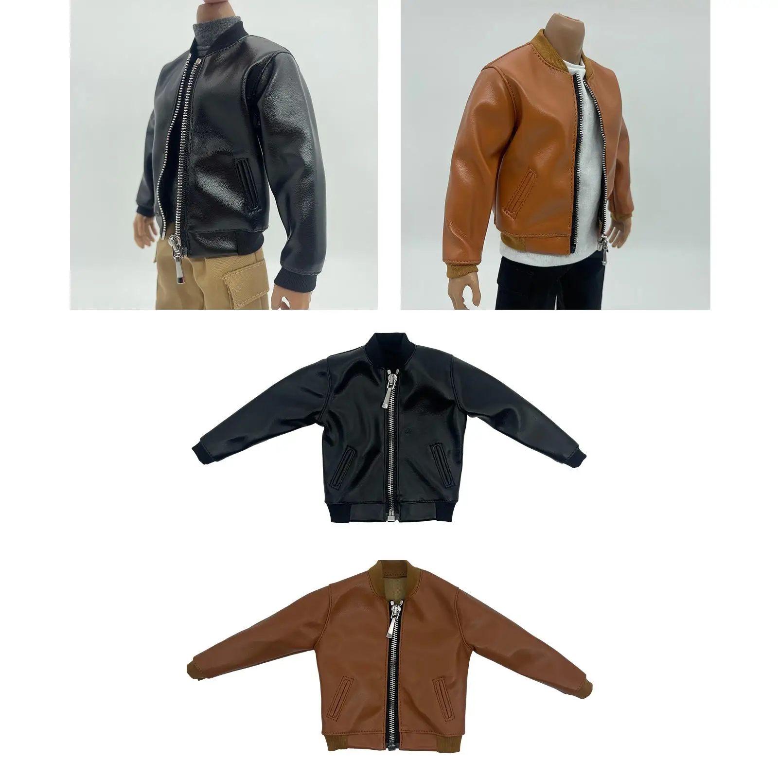 

Фигурки в масштабе 1/6, куртка для детей и взрослых, подарки, кукла, декор, модель, мягкий косплей, миниатюрная куртка в масштабе 1/6, пальто, одежда для куклы