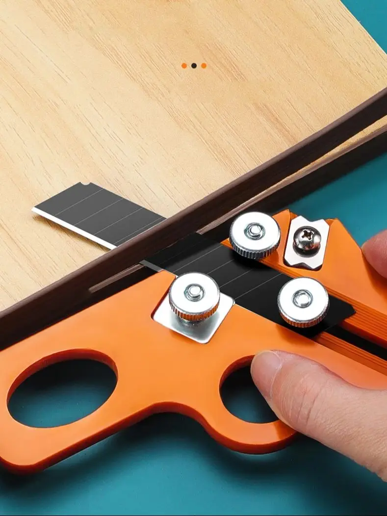 Coupe-bordure manuel, outil de coupe de bord de placage, avion de chanfrein pour le travail du bois, chanfreinage du bois, grattoir de filet, ébavurage