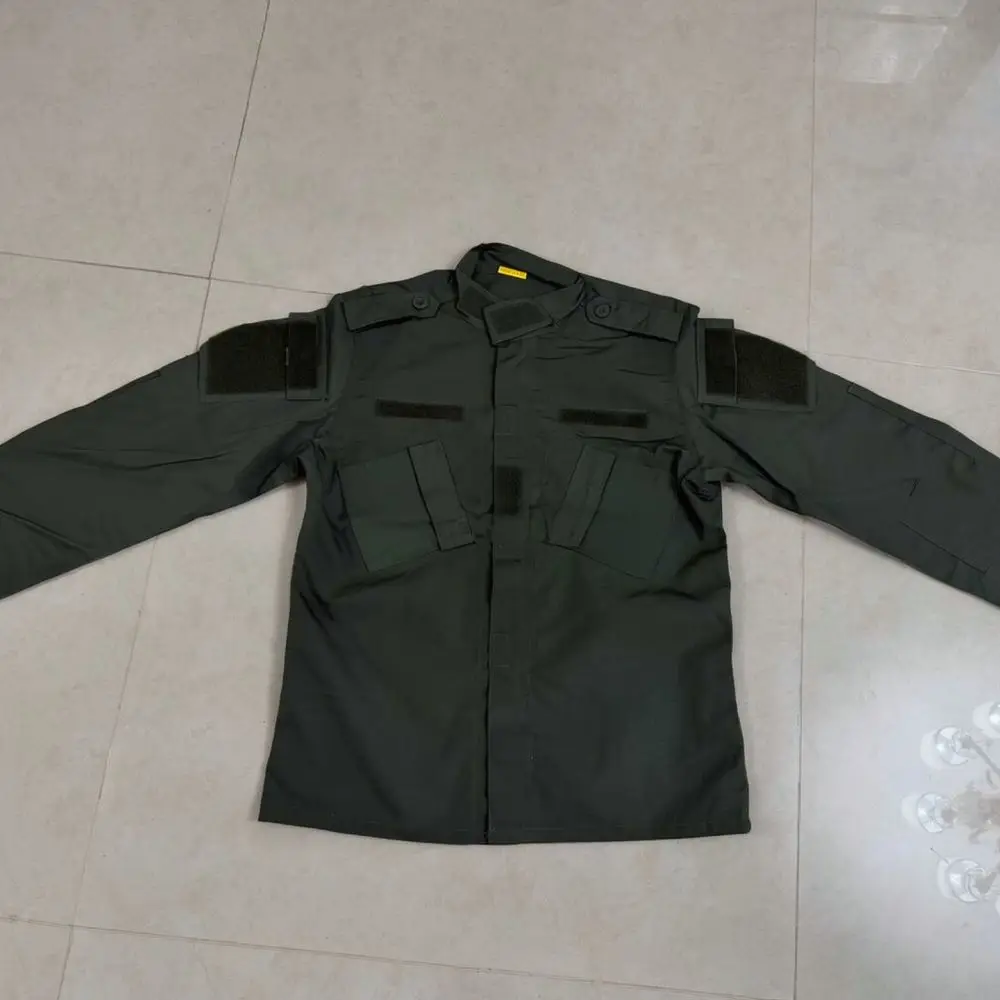 Outdoor Camo Suit Mens Tactical Clothing Set Durable Cargo Apparel For Hunting Fishing Shooting Training Gear