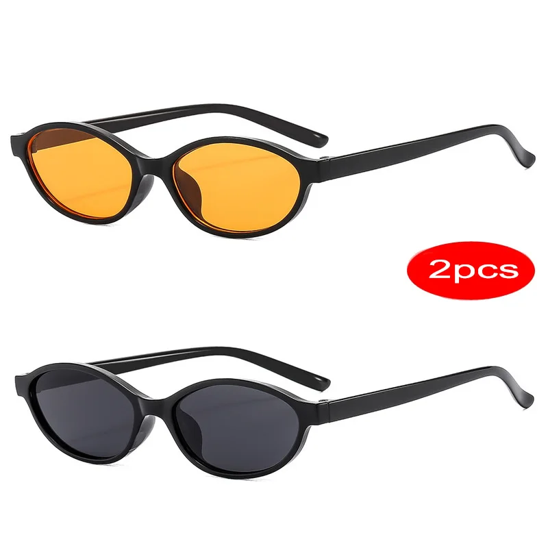 2 Pcs Fashion Oval …