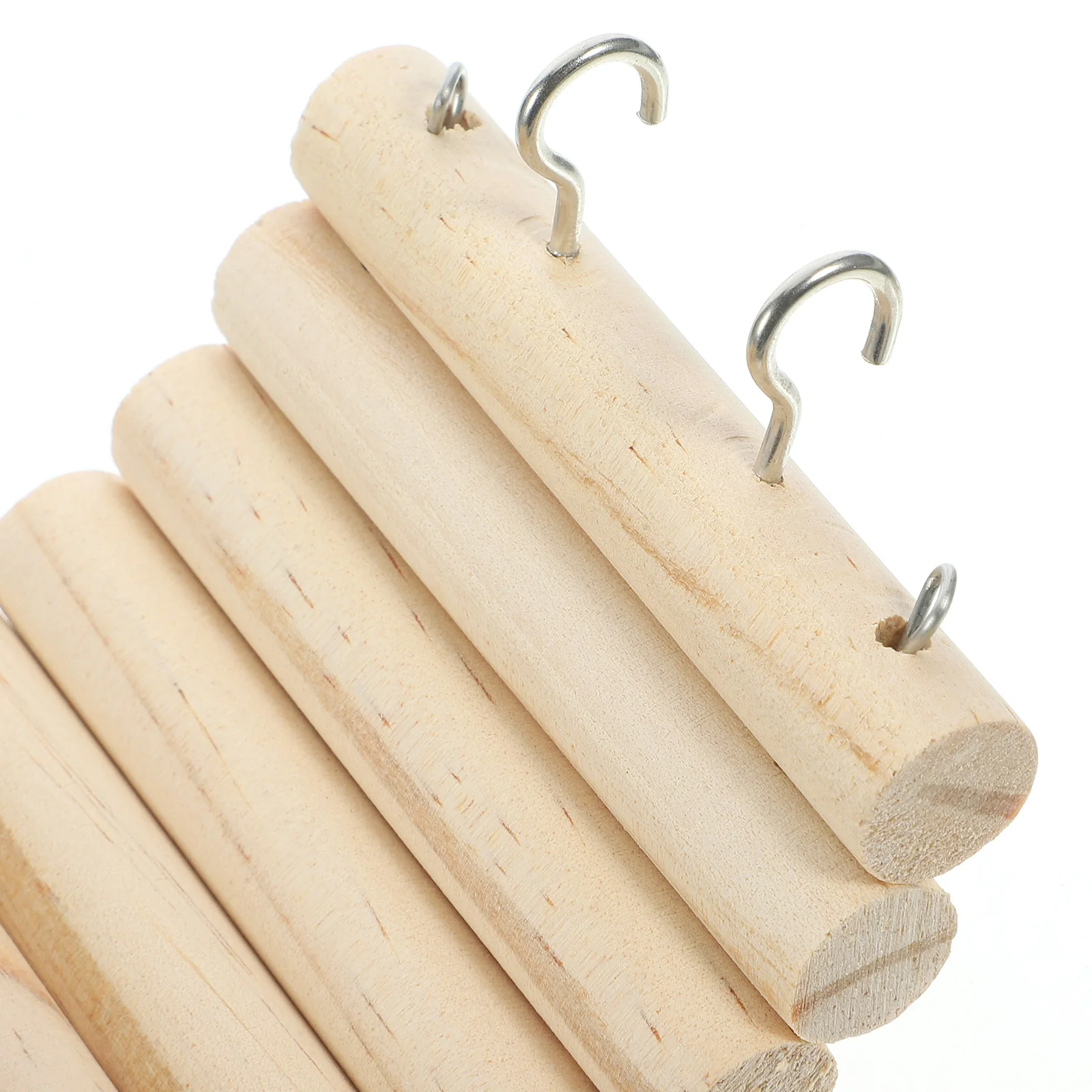 Hamster Ladder Wooden for Small Pets Guinea Pig Hideout Chew Plaything Hedgehog Separating Fence Cage Ornament Train Climber