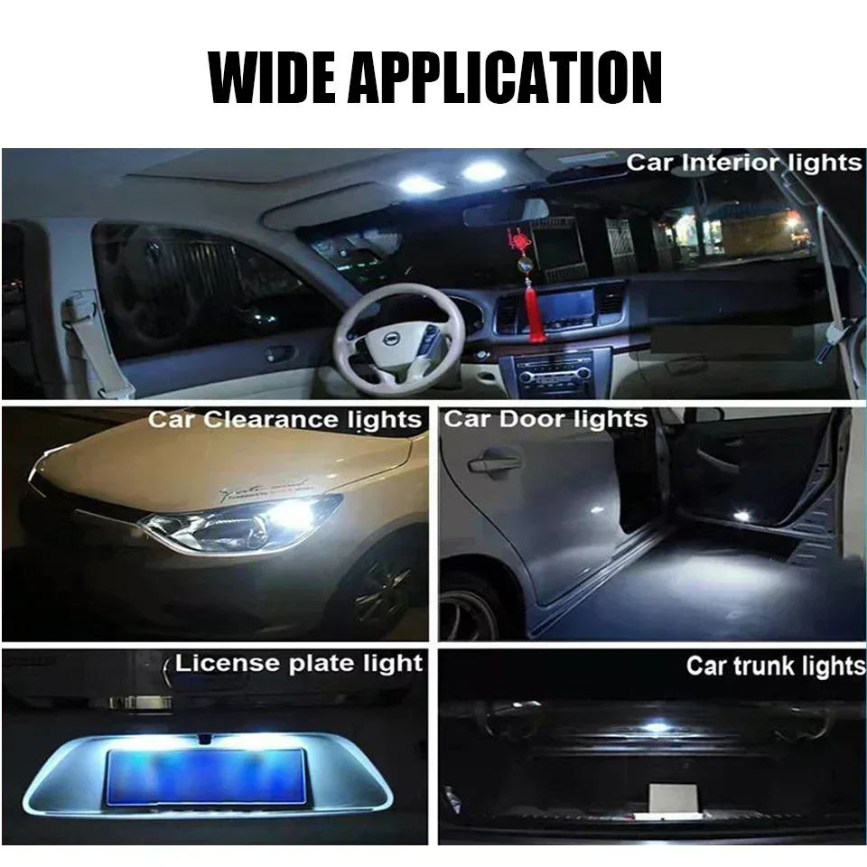 2pcs High Bright T10 W5W Led Car Light 26smd 4014 Smd Lamp Bulb Automobile Accessories License Plate Drop Shipping Supported