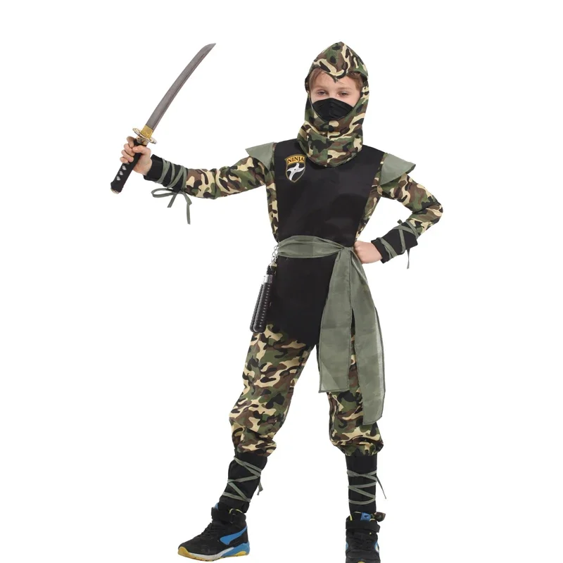 Cosplay Classic Warrior Halloween For Kids Uniforms Party Costumes