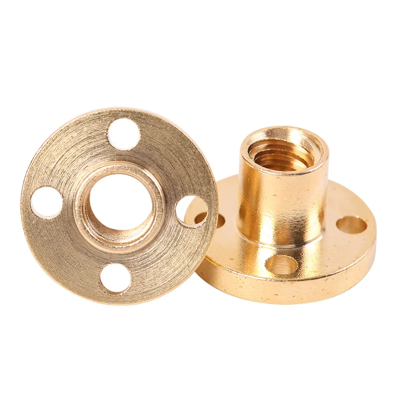 Kép 6: 3D Nyomdász accessor Garas trapezoidal Áthajt csavaros Anyacsavar T8 Hangmagasság 2mm számára Áthajt 2/4/8mm csavaros stepper motoros Karfa csavaros CNC