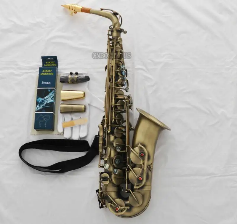 

NEW Professional Antique 54 Reference Alto Saxophone Sax FREE Metal Mouthpiece
