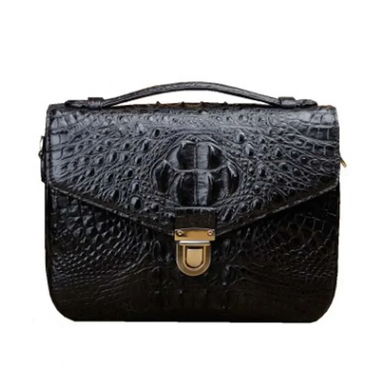 ourui crocodile  female  Single shoulder bag  aslant  The organ  handbag women handbag