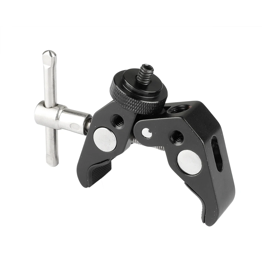 HDRIG Multifunctional Super Crab Clamp with Double-ended 1/4