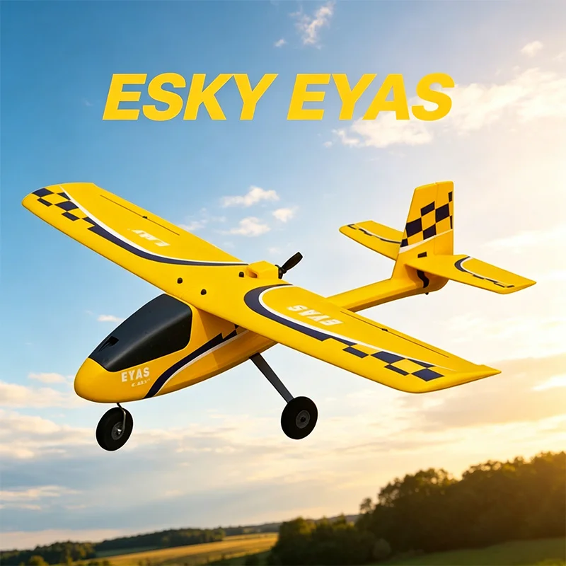 ESKY With Flight Control EYAS Fixed-Wing Remote Control Aircraft Novice Entry-Level Practice Drone EPO Electric Aircraft Model