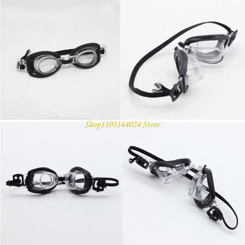 N5KE Doll Photo Props Goggle Model Tiny Underwater Goggles Kids Swim Goggles DIY Doll Costume Accessory Doll Decors Child