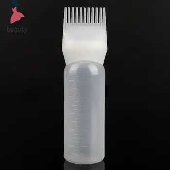 전문 핫 헤어 염색 병 애플리케이터 브러시 디스펜싱 살롱 헤어 컬러링 염색 헤어 드라이 클리닝 병, 여아용 1 개 