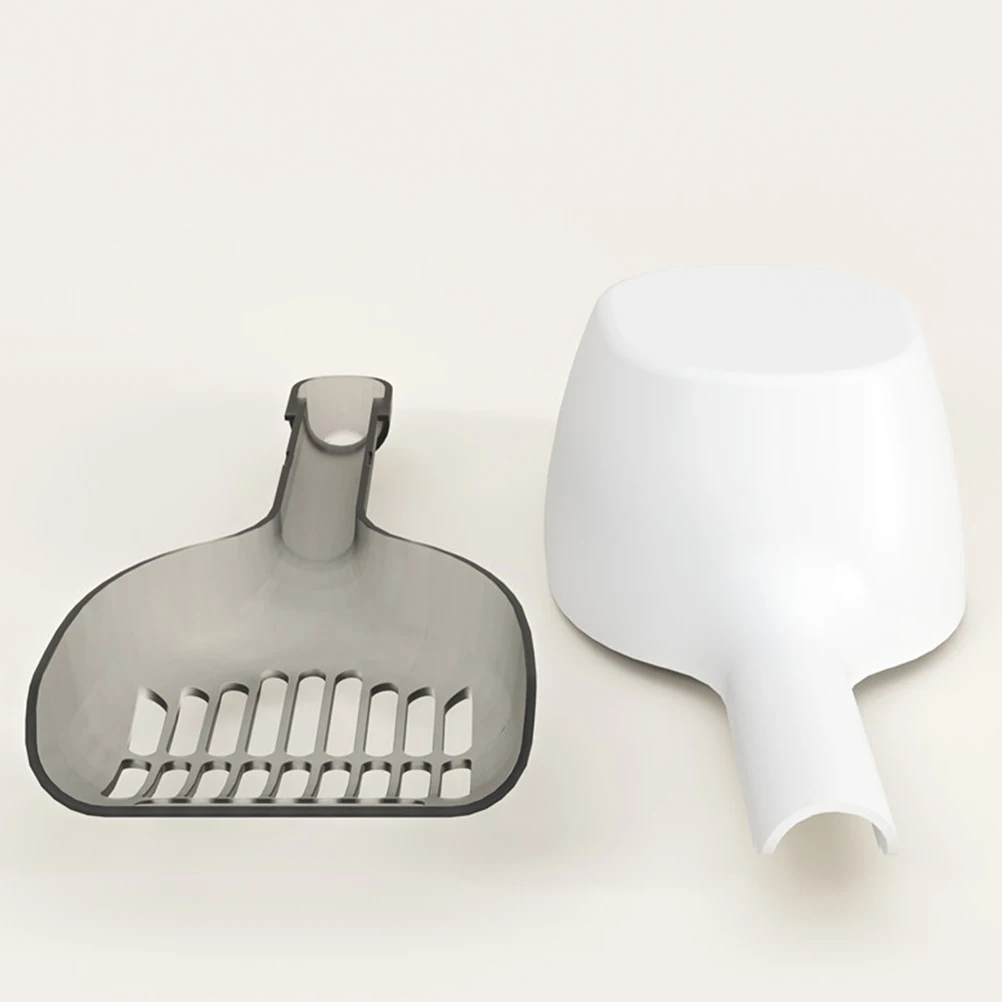 

Cat Litter Scoop Detachable Shovel Spoon Grey Portable Cleaning Tools Pet Scooper Litter Box Hygiene Accessories