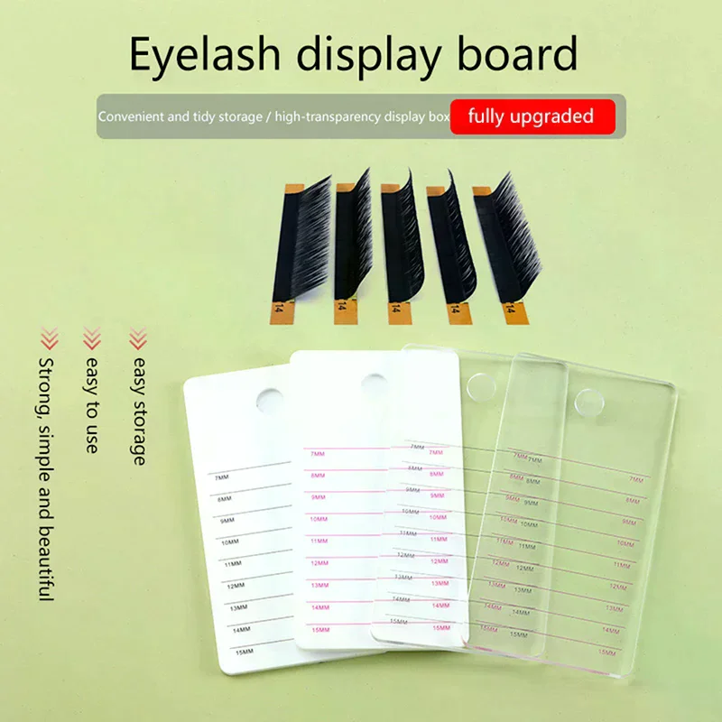 /Kuz/Lash Extensions Mixed Tray Eyelash Organising Tile Eyelash Board Beauty Tools Eyelash Pad 1Pcs